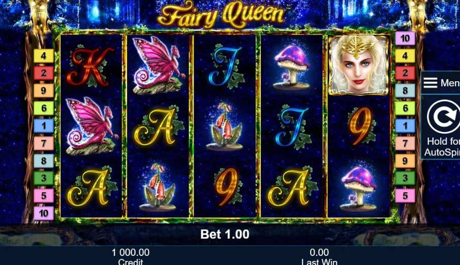 slot machines online fairy queen
