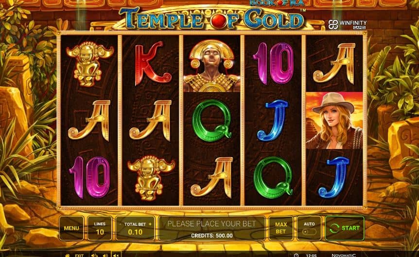 slot machines online book of ra – temple of gold