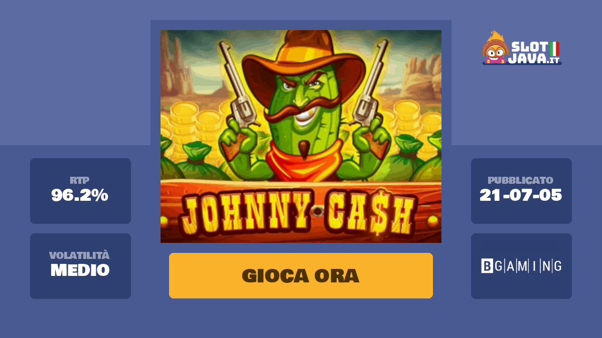 Johnny Kash Casino Visual