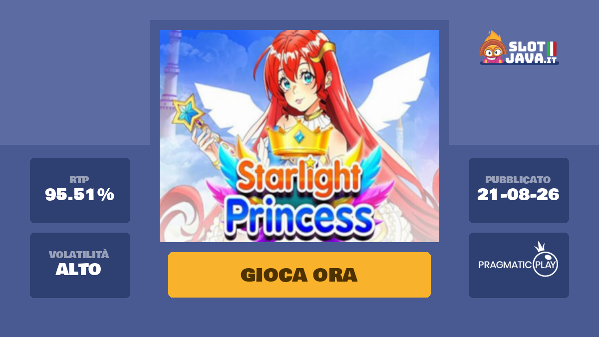 Starlight Princess Slot Machine Online – Gioca Gratis