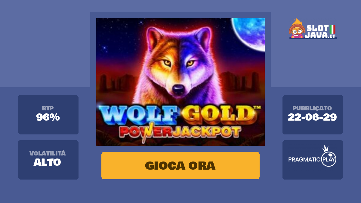 slot wolf gold jackpot guida